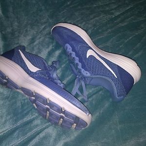 Blue Nike Revolution 3 Sneakers